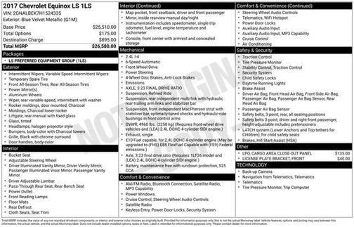 2017 Chevrolet Equinox LS