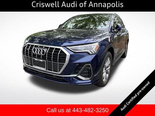 Navarra Blue Metallic 2025 Audi Q3 45 S line Premium Plus