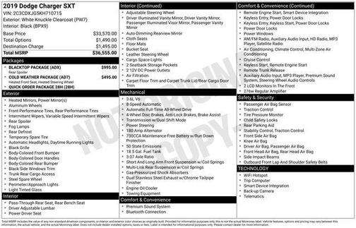2019 Dodge Charger SXT