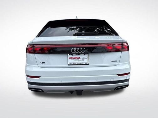 Glacier White 2026 Audi Q8 55 Prestige