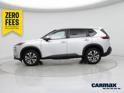 Silver 2022 Nissan Rogue SV