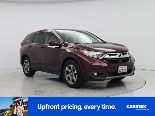 Burgundy 2018 Honda CR-V EX
