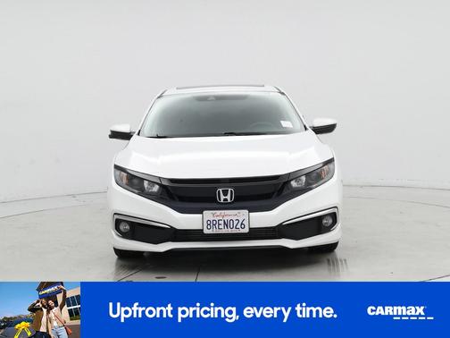 White 2020 Honda Civic EX