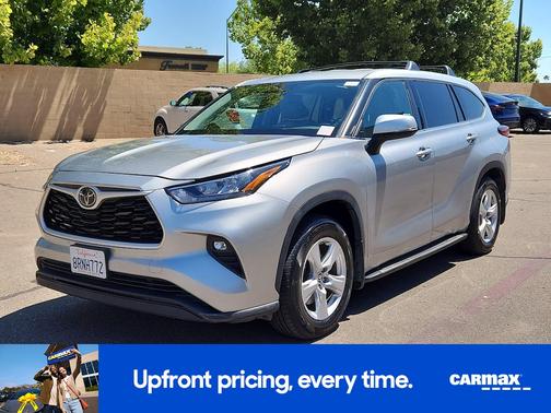 Silver 2020 Toyota Highlander LE