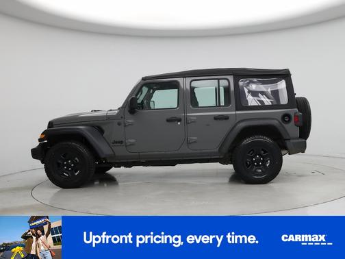 Gray 2023 Jeep Wrangler Unlimited Sport