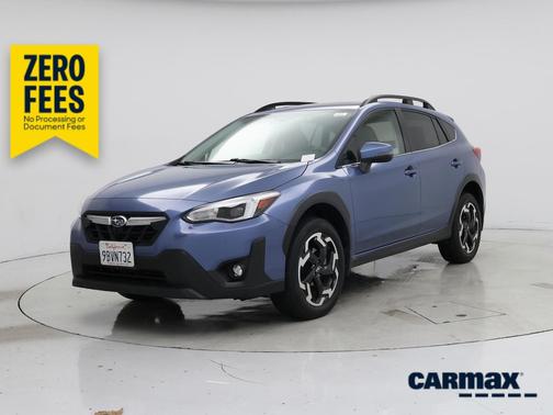 Blue 2022 Subaru Crosstrek Limited