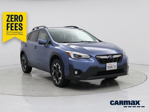 Blue 2022 Subaru Crosstrek Limited