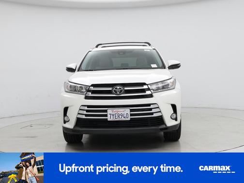 White 2017 Toyota Highlander Limited