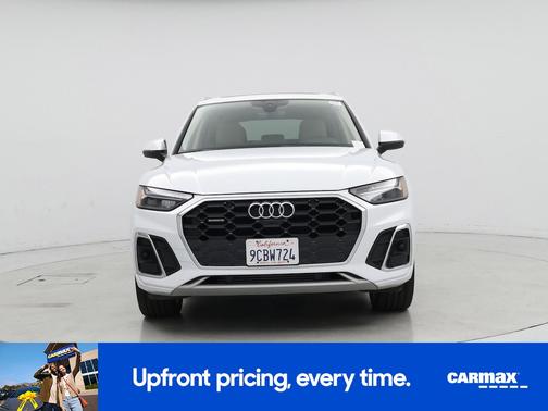 White 2022 Audi Q5 S-Line Premium Plus