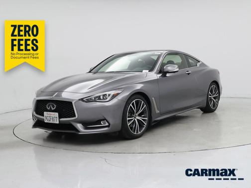 Gray 2022 INFINITI Q60 Luxe
