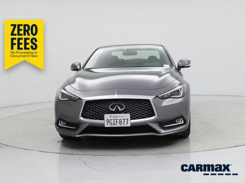Gray 2022 INFINITI Q60 Luxe