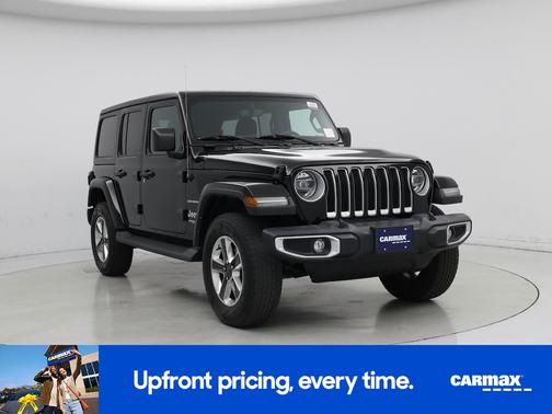Black 2022 Jeep Wrangler Unlimited Sahara
