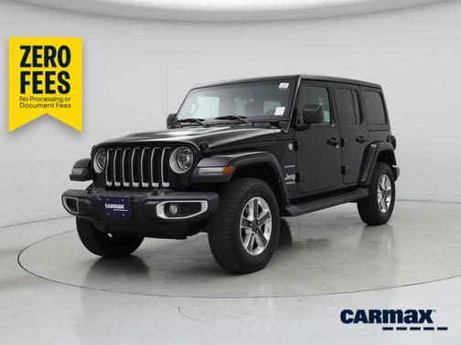 Black 2022 Jeep Wrangler Unlimited Sahara