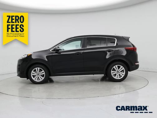 Black 2018 Kia Sportage LX