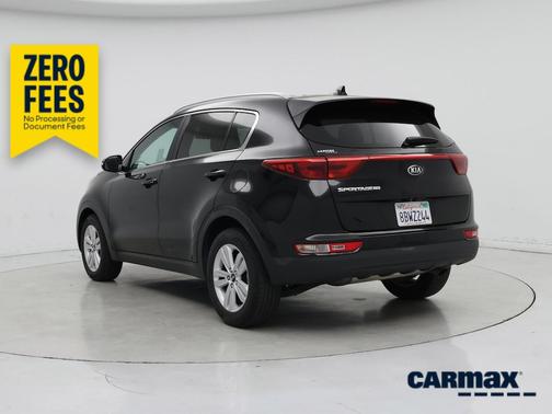 Black 2018 Kia Sportage LX