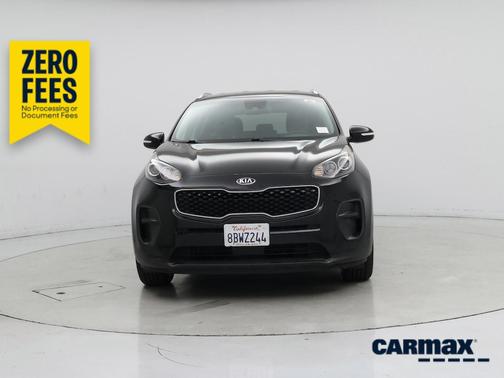 Black 2018 Kia Sportage LX