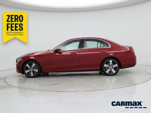 Red 2024 Mercedes-Benz C-Class
