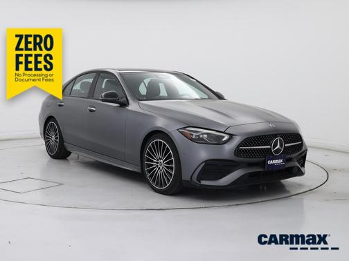 Gray 2022 Mercedes-Benz C-Class