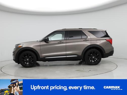 Brown 2021 Ford Explorer Platinum