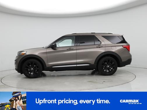 Brown 2021 Ford Explorer Platinum