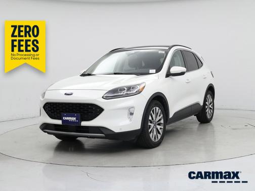 White 2020 Ford Escape Titanium