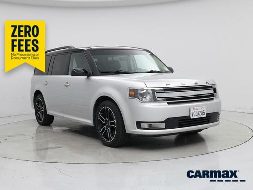 Silver 2014 Ford Flex SEL