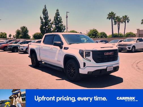 White 2025 GMC Sierra 1500 Elevation