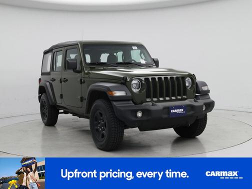 Green 2021 Jeep Wrangler Unlimited Sport