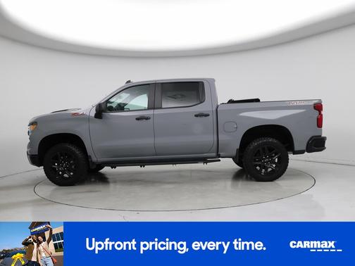 Gray 2025 Chevrolet Silverado 1500 Custom Trail Boss