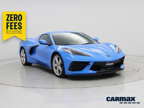 Blue 2022 Chevrolet Corvette Stingray 2LT