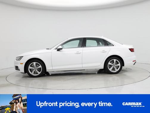 White 2019 Audi A4 Premium