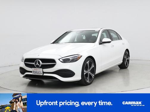 White 2025 Mercedes-Benz C-Class