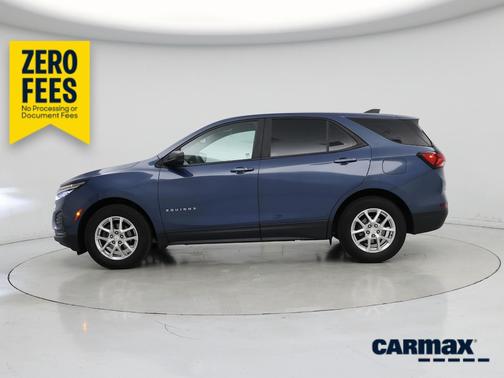 Blue 2024 Chevrolet Equinox LS