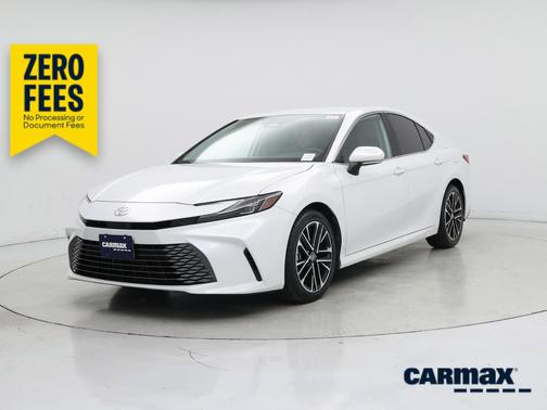White 2025 Toyota Camry XLE
