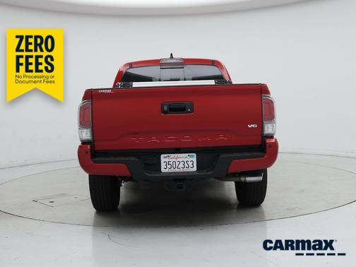 Red 2022 Toyota Tacoma TRD Sport