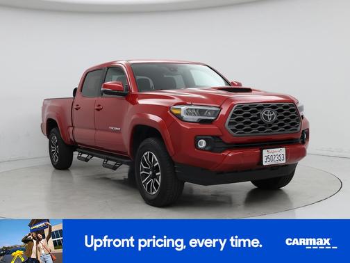 Red 2022 Toyota Tacoma TRD Sport