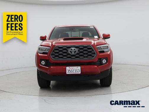 Red 2022 Toyota Tacoma TRD Sport