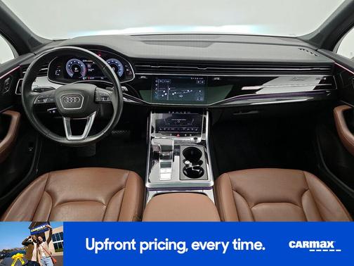 Gray 2021 Audi Q7 Prestige