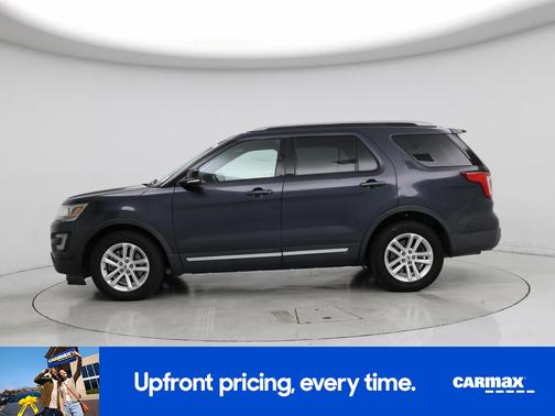 Blue 2017 Ford Explorer XLT