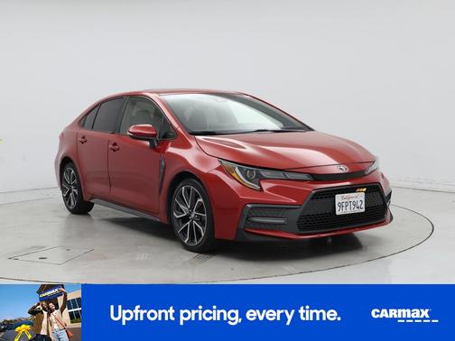 Red 2020 Toyota Corolla SE