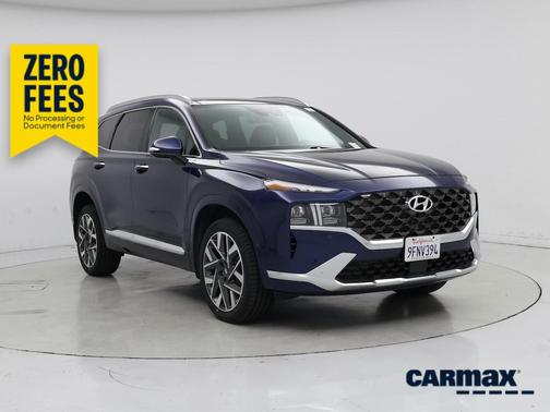 Blue 2023 Hyundai SANTA FE Calligraphy