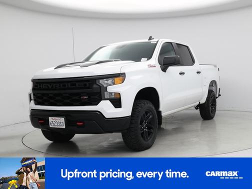 White 2023 Chevrolet Silverado 1500 Custom Trail Boss