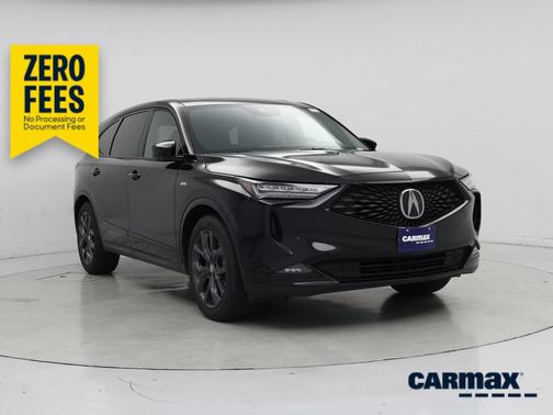 Black 2022 Acura MDX SH-AWD A-Spec