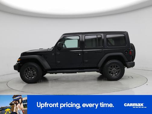 Black 2024 Jeep Wrangler Sport