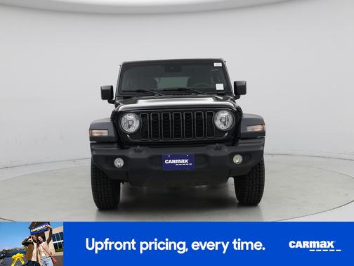 Black 2024 Jeep Wrangler Sport