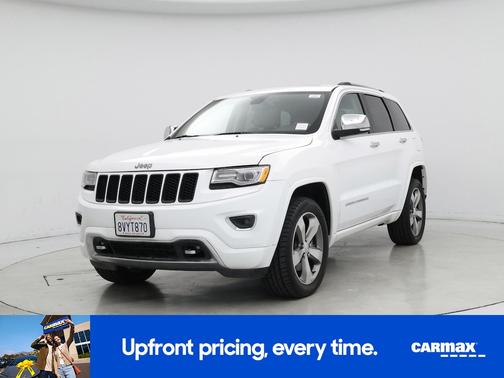 White 2016 Jeep Grand Cherokee Overland