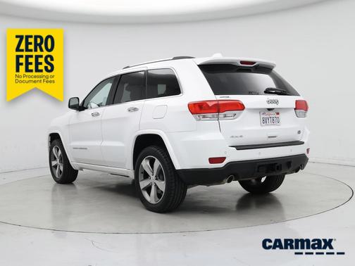 White 2016 Jeep Grand Cherokee Overland
