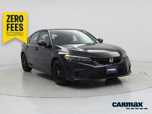 Black 2023 Honda Civic Sport
