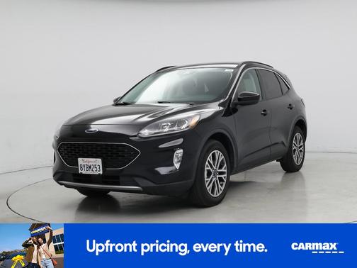 Black 2021 Ford Escape SEL