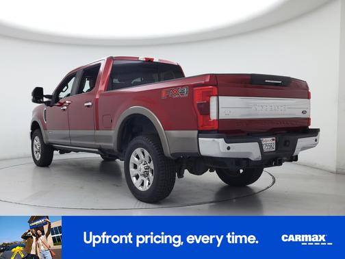 Red 2019 Ford F-250 King Ranch